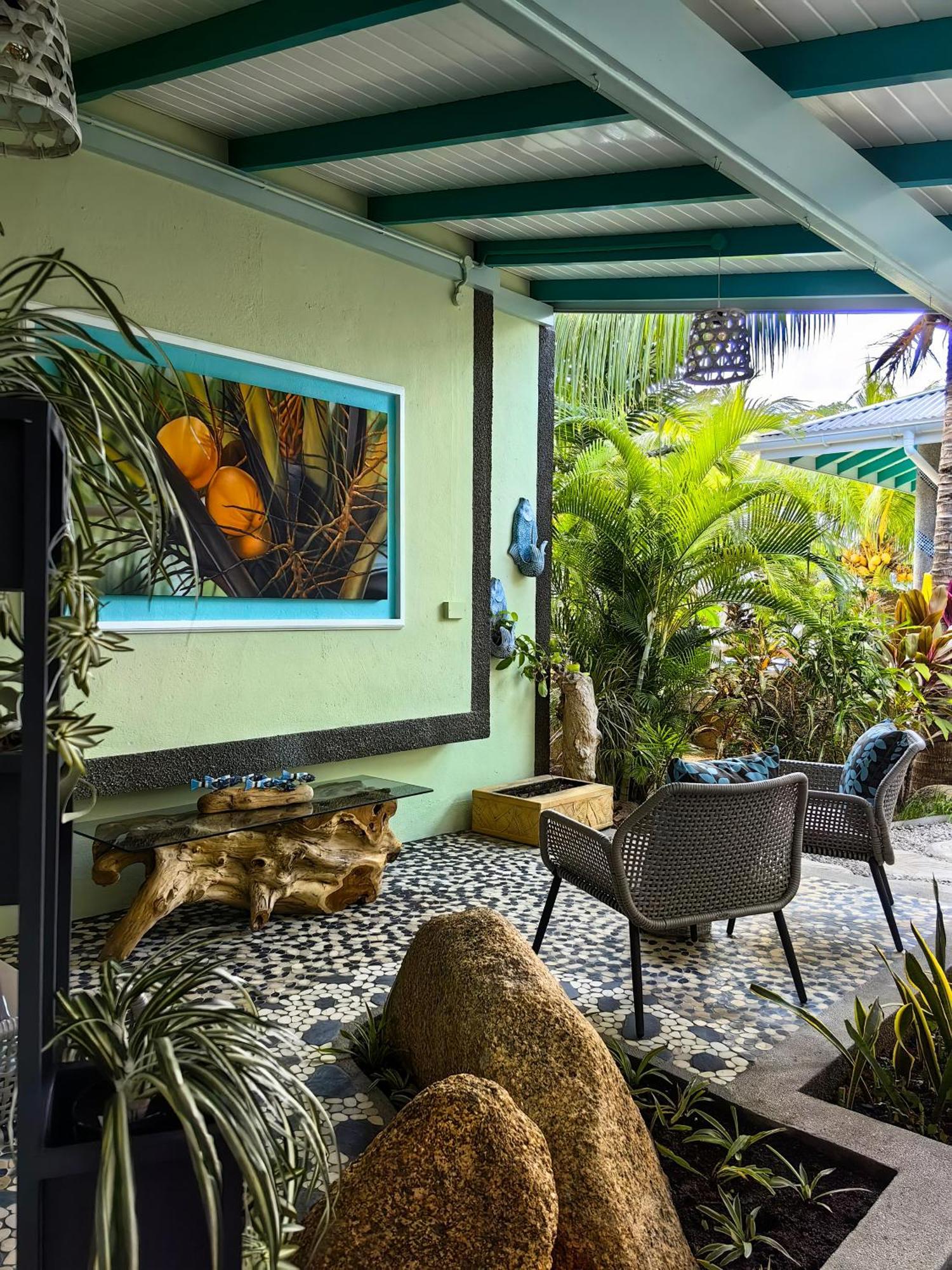 Villa Charme De L'Ile Insel Insel La Digue Exterior foto